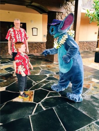 "The Apparently Kid", Noah Ritter with his grandfather Jack Ritter. Source: 